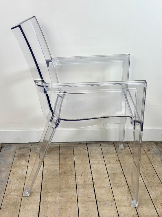 Image 1 of Vintage Italiaanse Driade fauteuils (set van 4) uit de jaren 80.