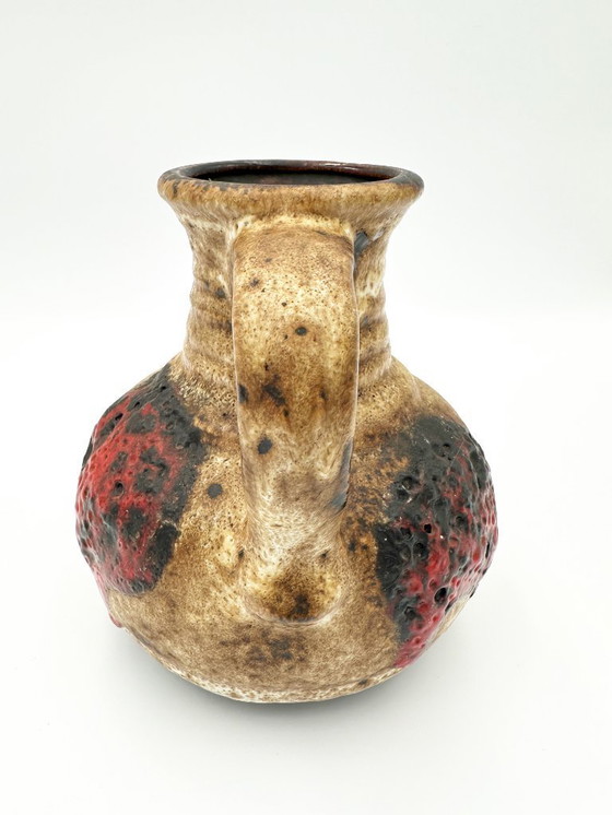 Image 1 of Bay West Germany Vase Fat Lava