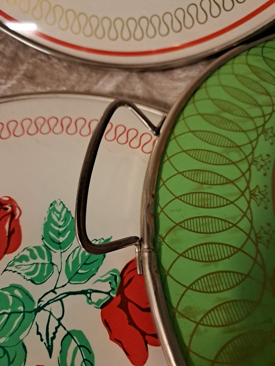 Image 1 of Art deco taart schotels