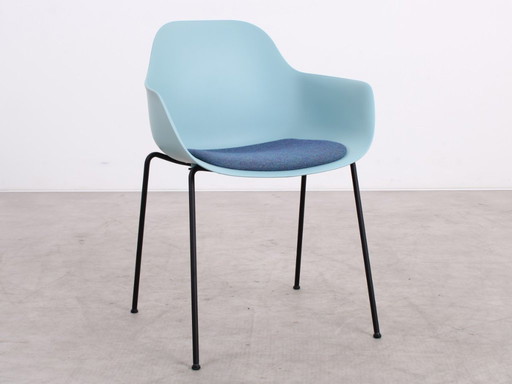 6x Crassevig Pola Round P/4L chair blue