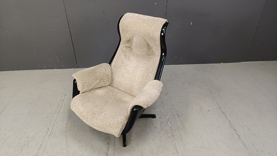 Image 1 of Poltrona Galaxy in stile spaziale di metà secolo di Alf Svensson per Dux, 1968