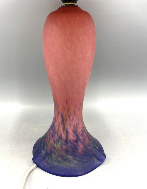 Image 1 of Art de France Lampe im Art-déco-Stil – Signiert „Art de France“ – 1970–1980 Pilzlampe