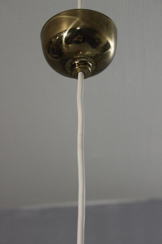 Image 1 of Suspension lustre en verre Bubble style Helena Tynell Limburg design 1960s