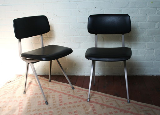 2 chaises de résultat originales Arhrend the Circle (de Friso Kramer et Wim Rietveld)