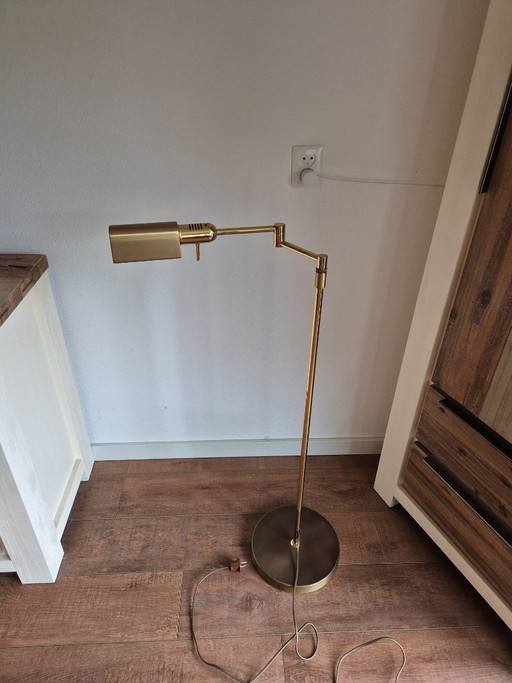 Vloerlamp - Stalamp - Leeslamp - Notarisvloerlamp - Herda - Dimmer.