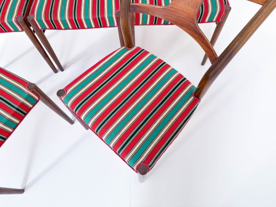 Image 1 of Satz von 5 seltenen Kurt Østervig Esszimmerstühlen von Randers Furniture, 1950er Jahre