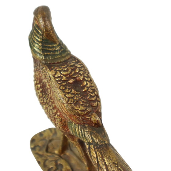 Image 1 of Faisan en bronze antique