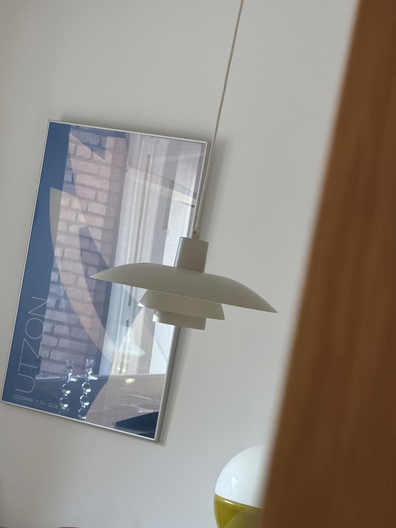 Image 1 of Louis Poulsen PH 4/3 pendant lamp, designed by Poul Henningsen, in Classic White