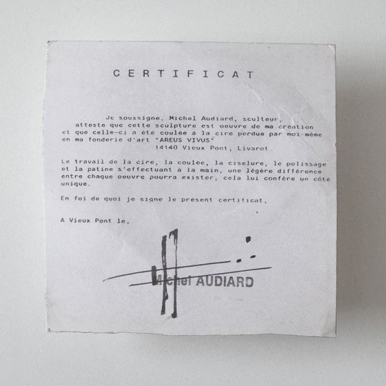 Image 1 of Scultura in bronzo - Michel Audiard