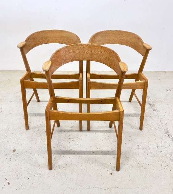 Image 1 of Sillas de comedor Kai Kristiansen Modelo 32, Korup Møbelfabrik.