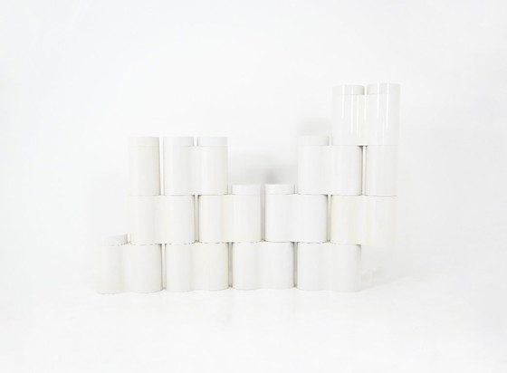 Image 1 of Séparateur de pièce modulaire « Fiocco » conçu par Pierluigi Spadolini pour Kartell, années 1970