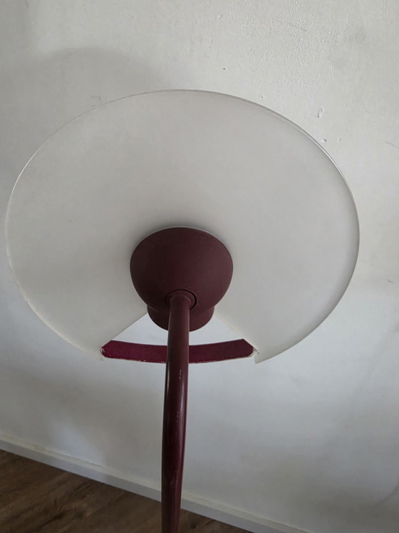 Lampe Arteluce Made In Italy Lampe Vintage Postmoderne – Lampadaires, Glass, Metal (photo 2 of 11)