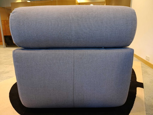 Tylko Sessel aus blauer Wolle