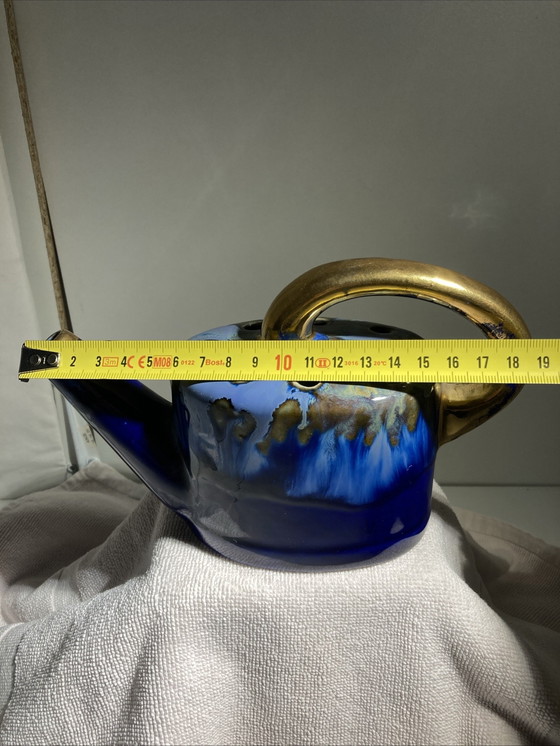 Image 1 of Rana floreale di Alphonse Mouton a forma di annaffiatoio