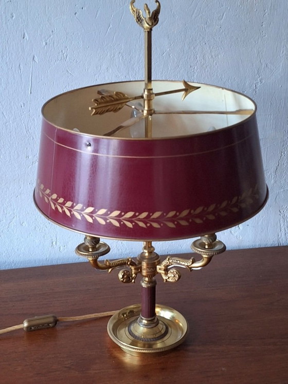 Lucien Gau Model 15033 French Mid Century Brass Table Lamp – Maison Lucien Gau (photo 13 of 13)