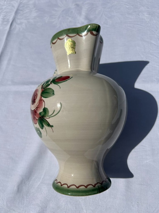 Image 1 of Large vintage jug/vase - Ulmer Keramik 269/0 hand-painted