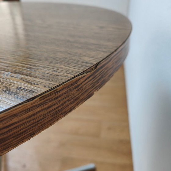 Image 1 of Vintage round Mid Century Modern dining table