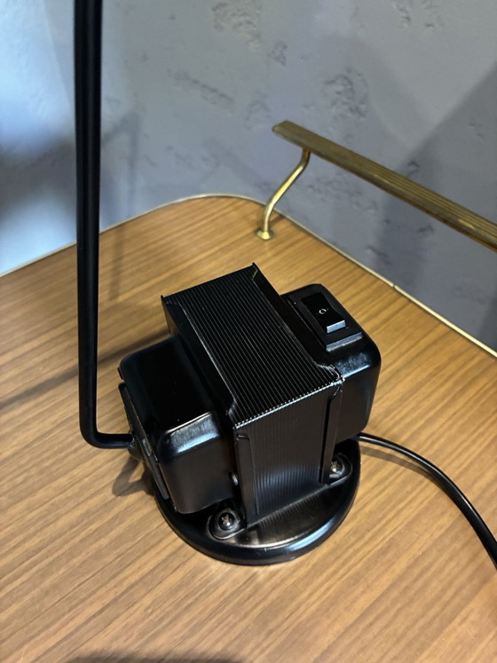 Lumina Daphine Desk Lamp by Tommaso Cimini 1970s First 12 V Halogen Version, Table lamps, Metal, Black (photo 4 of 8)
