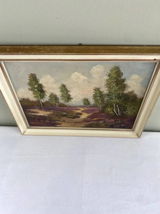 Pintura "Camino en el brezal" – Pinturas y dibujos, Wood (photo 8 of 22)