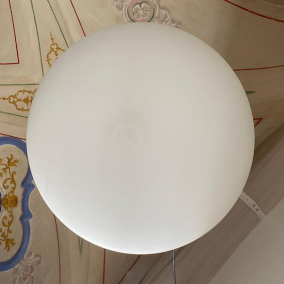Image 1 of 1X Artemide Pendant "Capsule" by Ross Lovegrove, White Glass, 2010