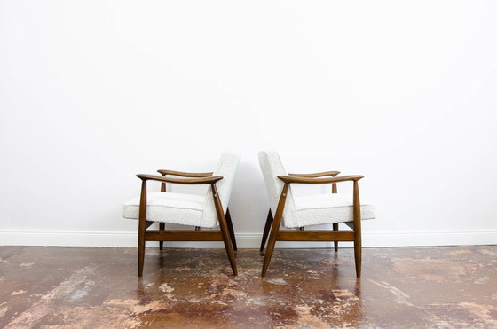 Image 1 of Mid-century Modern Sessel Gfm 87 von Juliusz Kędziorek, Gfm, Polen, 1960er Jahre, Satz von 2