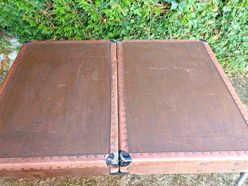 Vintage folding camping table
