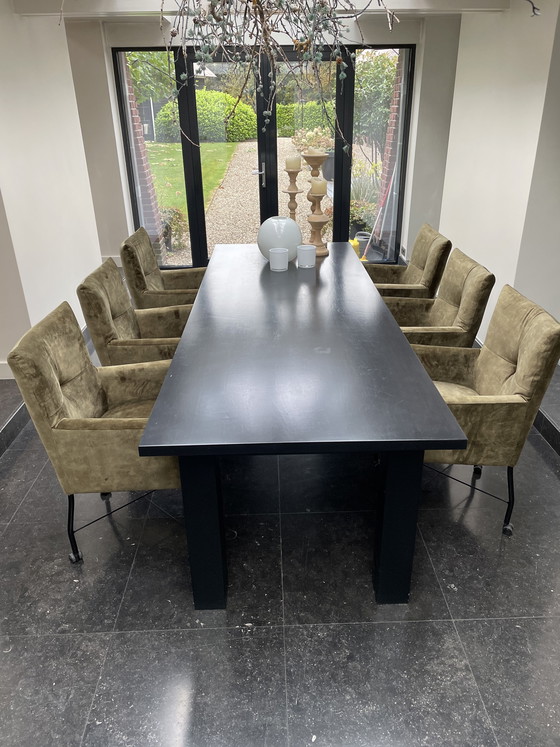 Image 1 of 6 sedie da pranzo di design