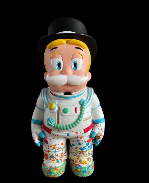 Alec Monopoly Rags to Richie "Spaceman Richie" Hand-Painted (Limited 1 of 250)