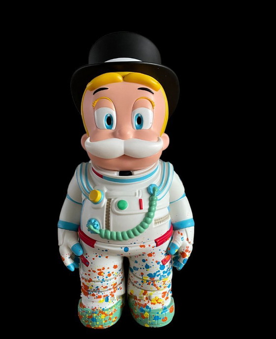 Image 1 of Alec Monopoly Rags to Richie "Spaceman Richie" Handbemalt (Limitiert 1 von 250)