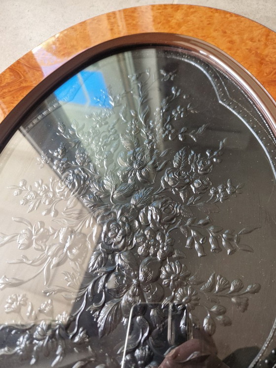 Image 1 of Acca briar and silver tray made in Italy