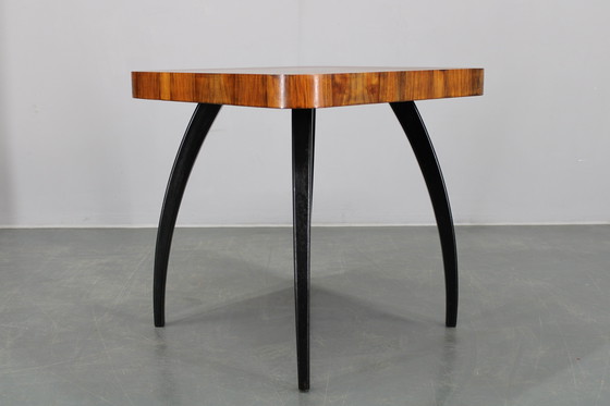 Image 1 of 1940 Jindrich Halabala "Spider" Coffee Table in Walnut Finish, Czechoslovakia