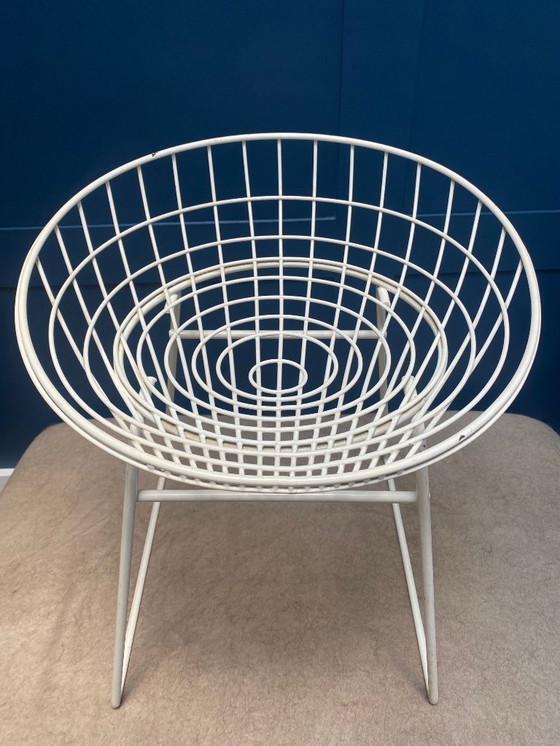 Image 1 of Silla KM05 - Cees Braakman Pastoe (taburete) blanco