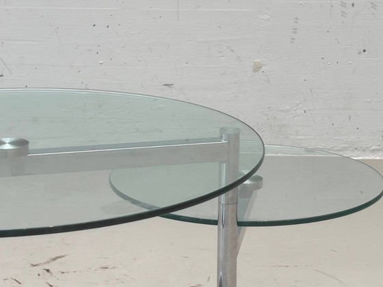 Swivel side table, 1970s – Coffee tables, Glass (photo 8 of 9)