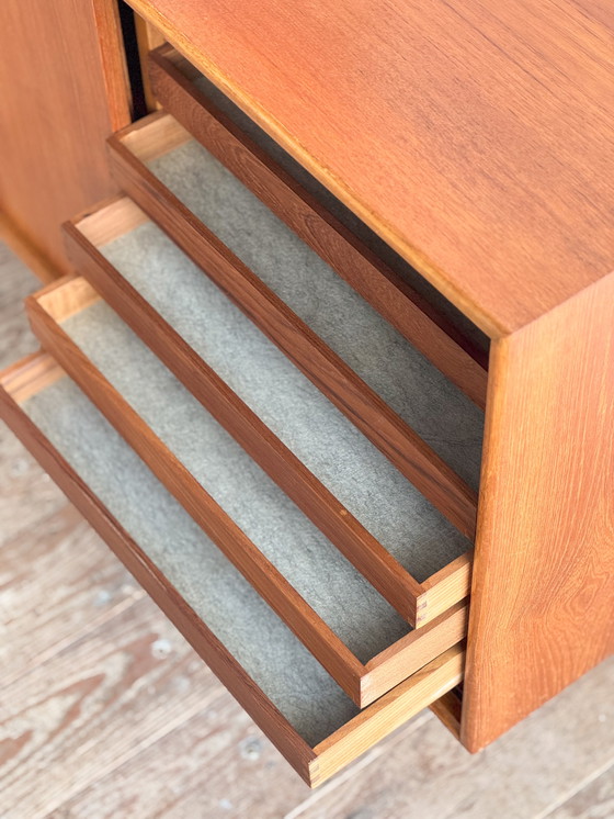 Image 1 of Mid-Century Danish Sideboard in Teak by Axel Christensen Odder for Odder Møbler