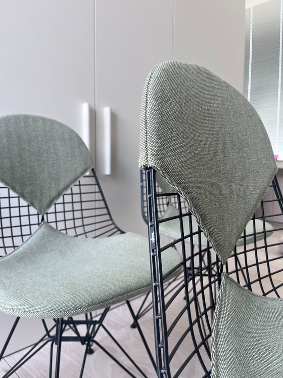 Sedia Vitra Eames Wire DKR-2 (set di 8 sedie) – Sedie da pranzo, Textile (photo 5 of 12)