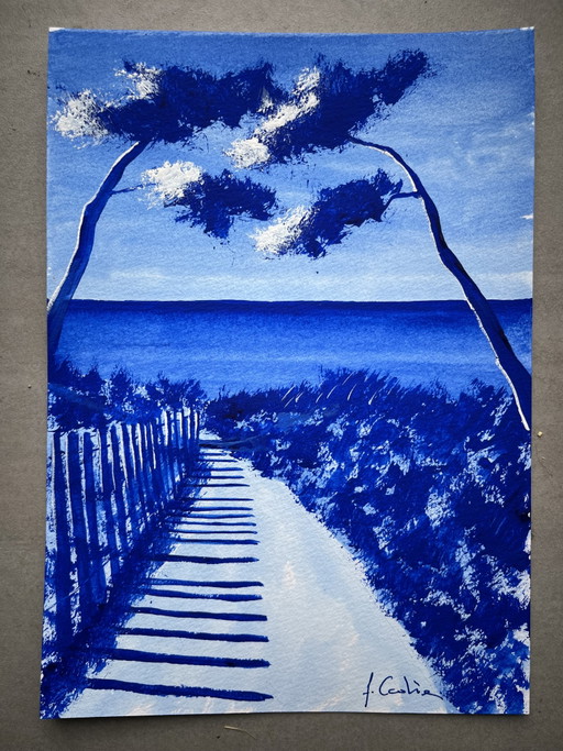 Artist's sketch 21x15cm