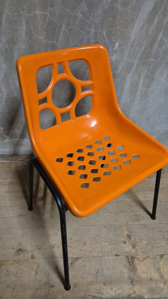 Image 1 of Space Age Garden Chairs, East Germany, 1970s — Set of 4