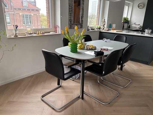 Bert Plantagie Anushka eetkamer stoelen. 