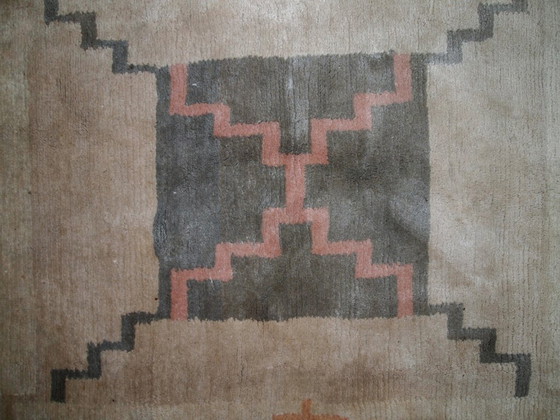 Image 1 of Handgemaakt vintage Tibetaans Khaden-tapijt 159 cm x 237 cm (5,2' x 7,7') jaren 60 - 1C504