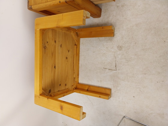 Image 1 of 1 x Set Nachtkastjes/Tafeltjes 1960's Zweeds Grenen