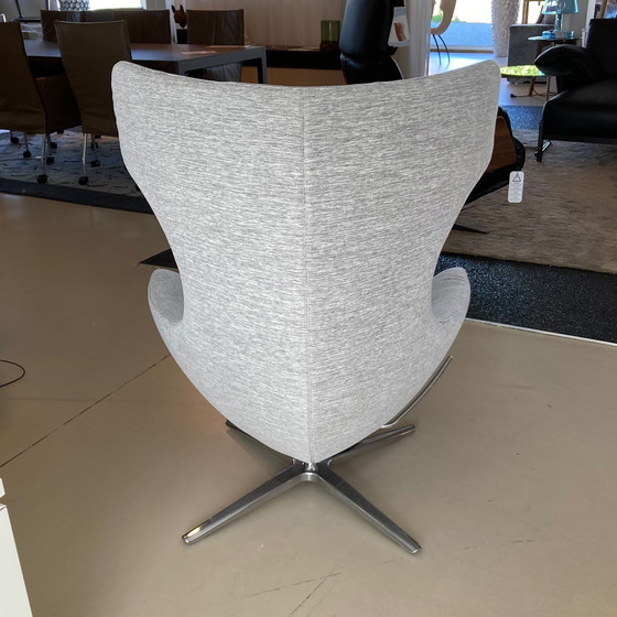 Image 1 of Poltrona reclinabile Leolux Caruzzo con pouf