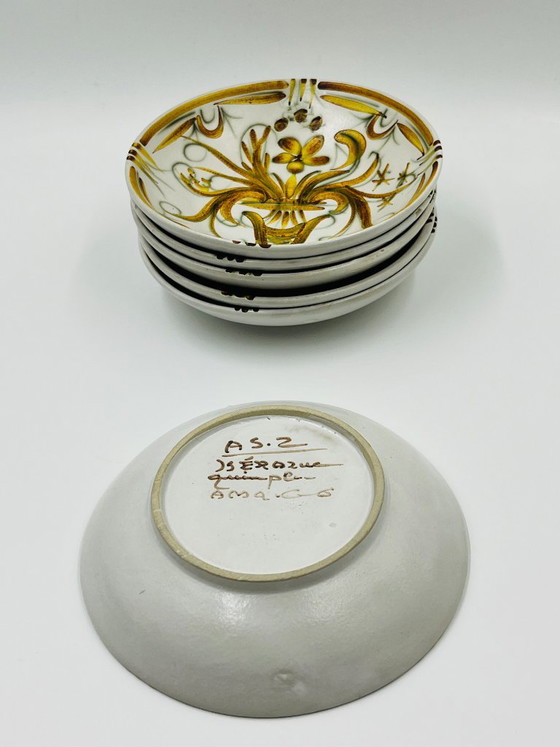 6 Piatti Fondi Keraluc Quimper Renaissance 1960 – Accessori da tavola, Ceramic (photo 7 of 8)