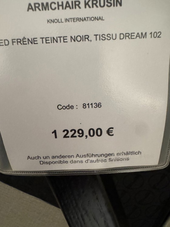 Image 1 of 1 chaise longue Knoll Fauteuil Krusin