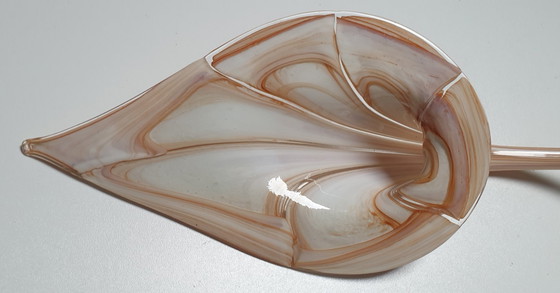 Image 1 of 2 gigli di aro soffiati a bocca in Murano