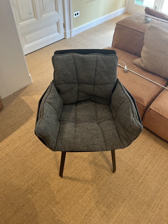 Image 1 of Sedia girevole da pranzo Husk di B&amp;B Italia di Patricia Urquiola