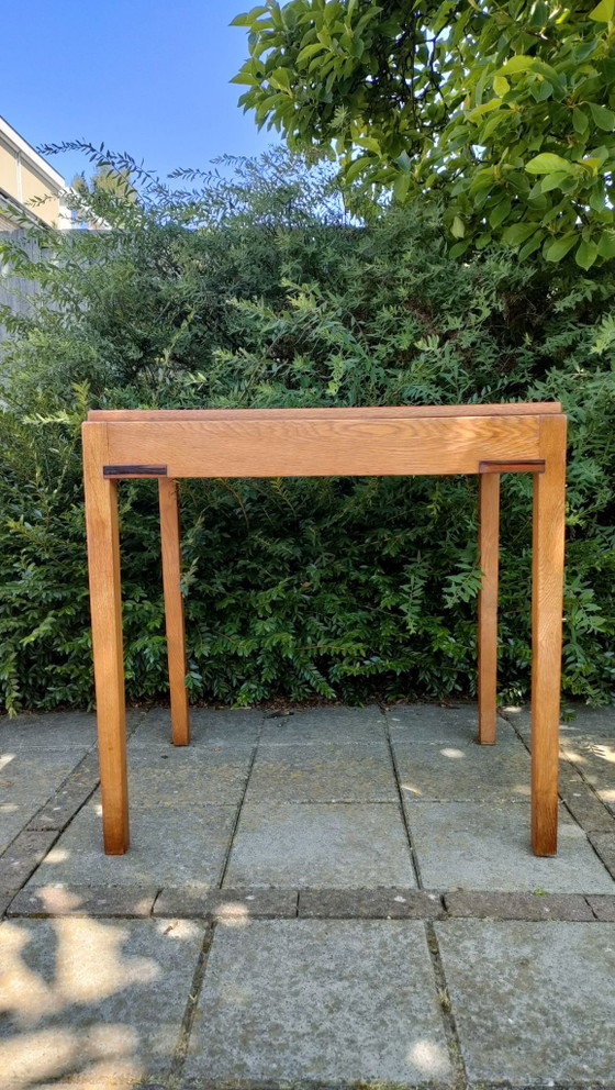 Amsterdam School table, Art Deco Dining tables, side table – Wood (photo 4 of 10)