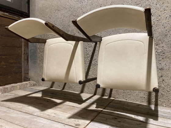 Image 1 of Vintage eetkamerstoelen 