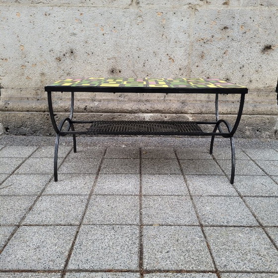 Image 1 of Salontafel, Vallauris keramiek, gesigneerd Roger Capron, jaren 60 – Frankrijk