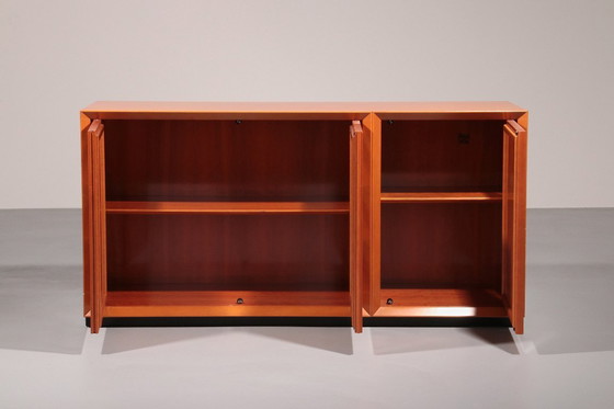 Image 1 of Brutalist Italiaans Dressoir Caccia alla Volpe voor Linea Arredo 