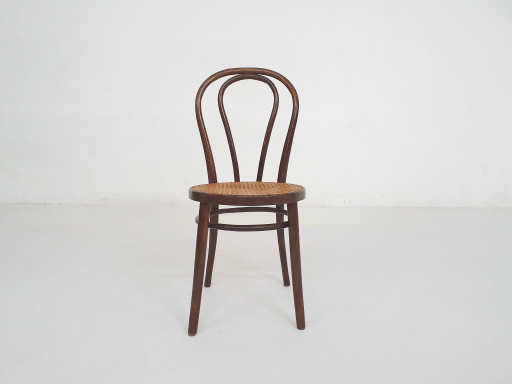 Chaise de salle à manger Thonet modèle n° 14, Tchécoslovaquie, années 1920